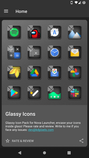 Glassy Icon Pack